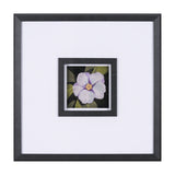 Flower Portrait VII by Mercana Studio Hand Embellished Textured Framed Art Print Matted under Glass from Mercana - Luna Furniture