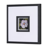 Flower Portrait VII by Mercana Studio Hand Embellished Textured Framed Art Print Matted under Glass from Mercana - Luna Furniture