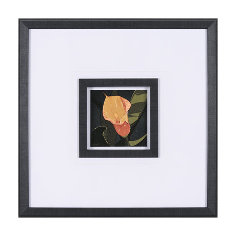 Flower Portrait VIII by Mercana Studio Hand Embellished Textured Framed Art Print Matted under Glass from Mercana - Luna Furniture