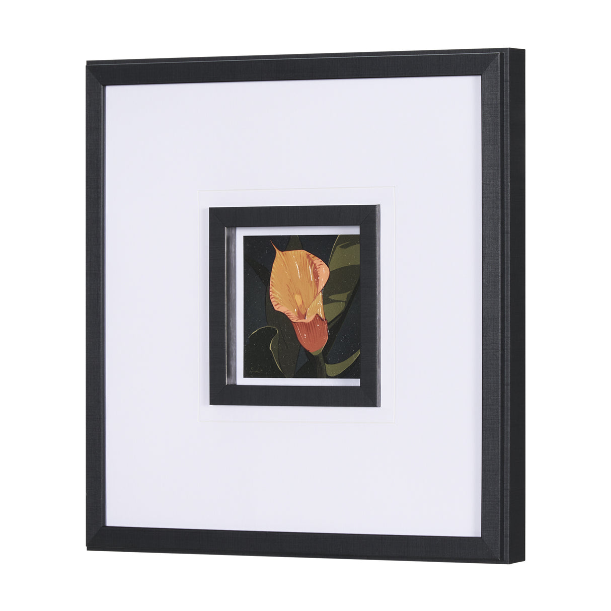 Flower Portrait VIII by Mercana Studio Hand Embellished Textured Framed Art Print Matted under Glass from Mercana - Luna Furniture