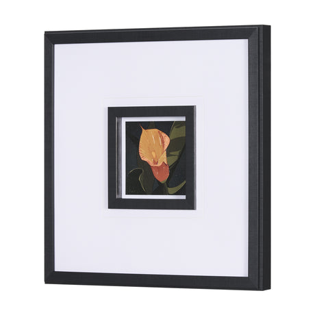 Flower Portrait VIII by Mercana Studio Hand Embellished Textured Framed Art Print Matted under Glass from Mercana - Luna Furniture