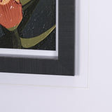 Flower Portrait VIII by Mercana Studio Hand Embellished Textured Framed Art Print Matted under Glass from Mercana - Luna Furniture