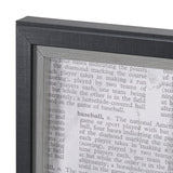 Definition of Sport I by Mercana Studio a Hand Embellished Textured Framed Art Print from Mercana - Luna Furniture