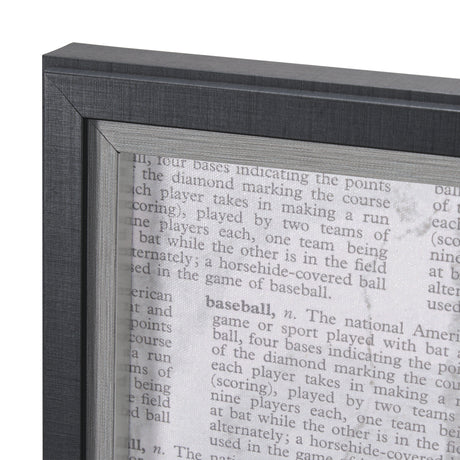 Definition of Sport I by Mercana Studio a Hand Embellished Textured Framed Art Print from Mercana - Luna Furniture