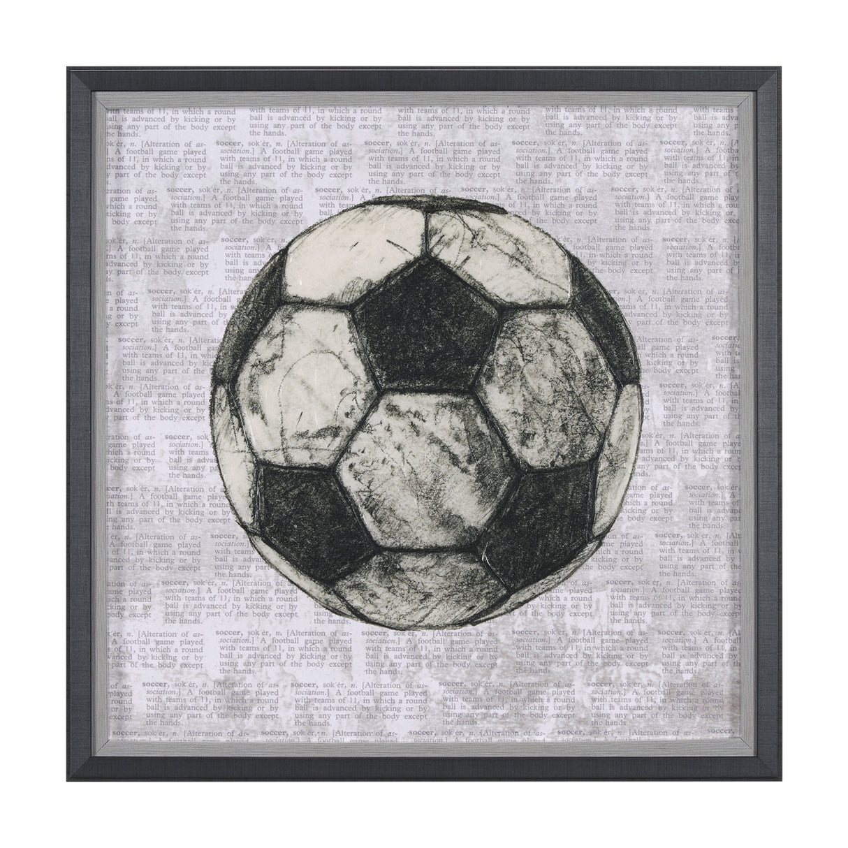 Definition of Sport II by Mercana Studio a Hand Embellished Textured Framed Art Print from Mercana - Luna Furniture
