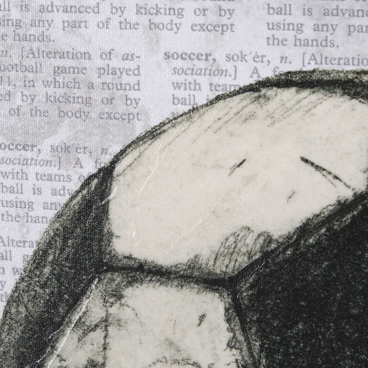 Definition of Sport II by Mercana Studio a Hand Embellished Textured Framed Art Print from Mercana - Luna Furniture