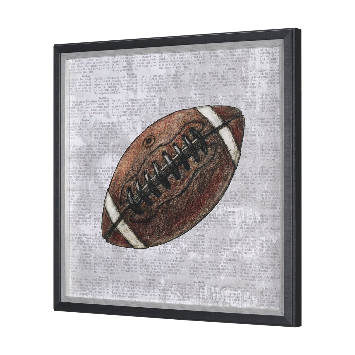 Definition of Sport III by Mercana Studio a Hand Embellished Textured Framed Art Print from Mercana - Luna Furniture