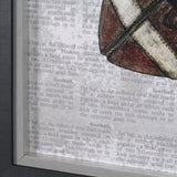 Definition of Sport III by Mercana Studio a Hand Embellished Textured Framed Art Print from Mercana - Luna Furniture