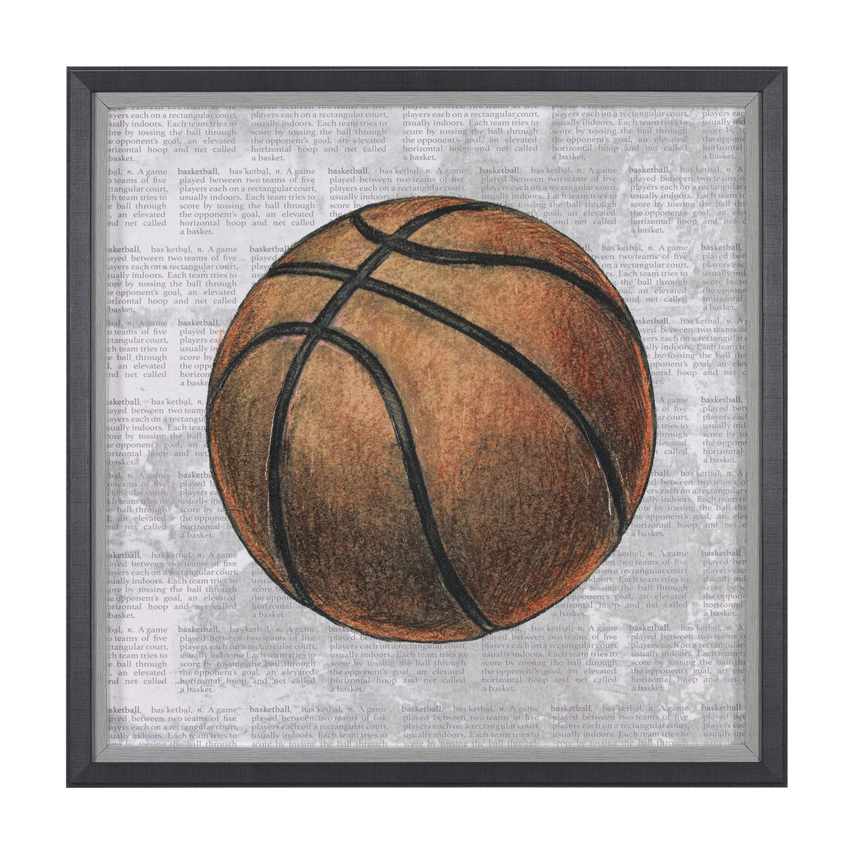 Definition of Sport IV by Mercana Studio a Hand Embellished Textured Framed Art Print from Mercana - Luna Furniture