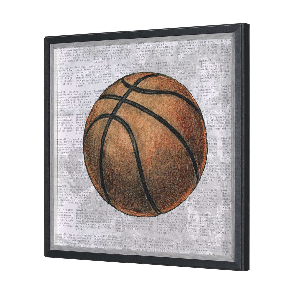 Definition of Sport IV by Mercana Studio a Hand Embellished Textured Framed Art Print from Mercana - Luna Furniture