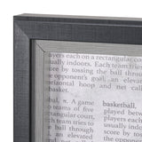 Definition of Sport IV by Mercana Studio a Hand Embellished Textured Framed Art Print from Mercana - Luna Furniture