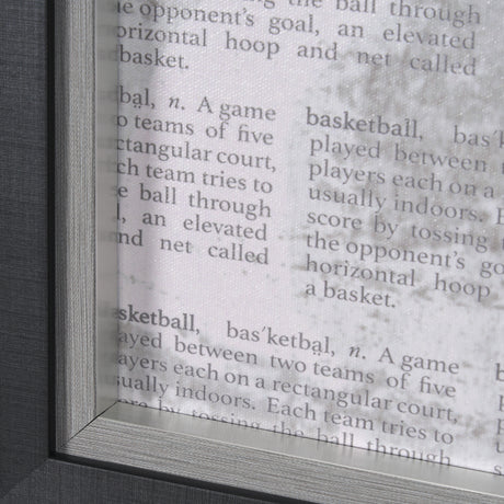 Definition of Sport IV by Mercana Studio a Hand Embellished Textured Framed Art Print from Mercana - Luna Furniture