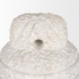 Irina Small White Marble Door Stopper from Mercana - Luna Furniture