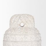 Irina Small White Marble Door Stopper from Mercana - Luna Furniture