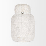 Irina Large White Marble Door Stopper from Mercana - Luna Furniture