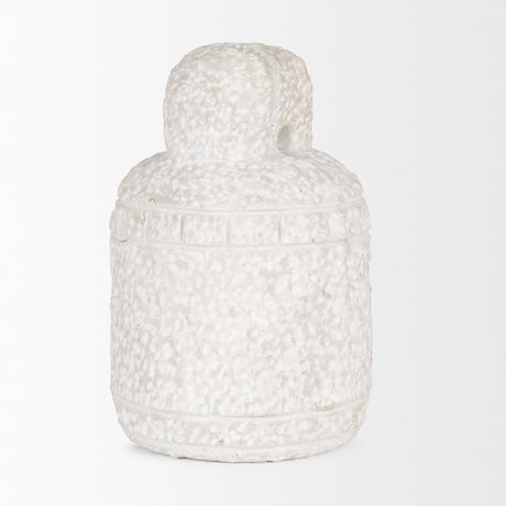 Irina Large White Marble Door Stopper from Mercana - Luna Furniture