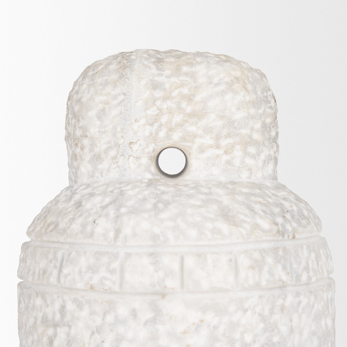 Irina Large White Marble Door Stopper from Mercana - Luna Furniture