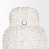 Irina Large White Marble Door Stopper from Mercana - Luna Furniture