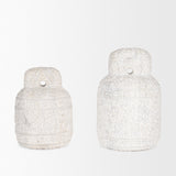 Irina Large White Marble Door Stopper from Mercana - Luna Furniture