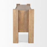 Beth Light Brown Wood w/ 3 Doors Sideboard from Mercana - Luna Furniture