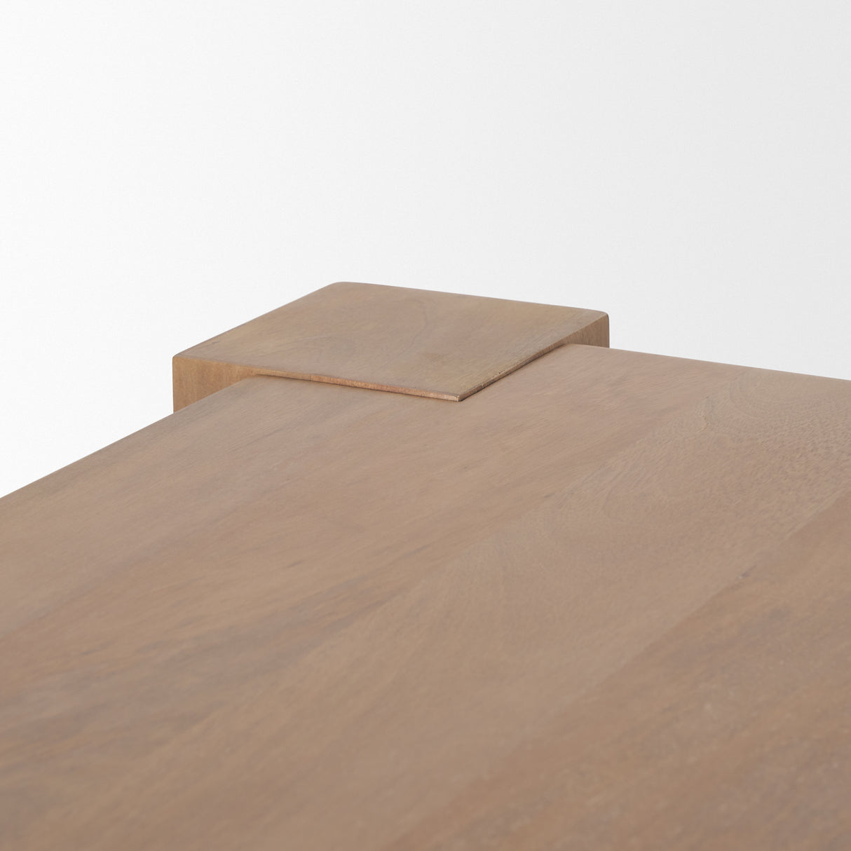 Beth Light Brown Wood Rectangular Dining Table from Mercana - Luna Furniture