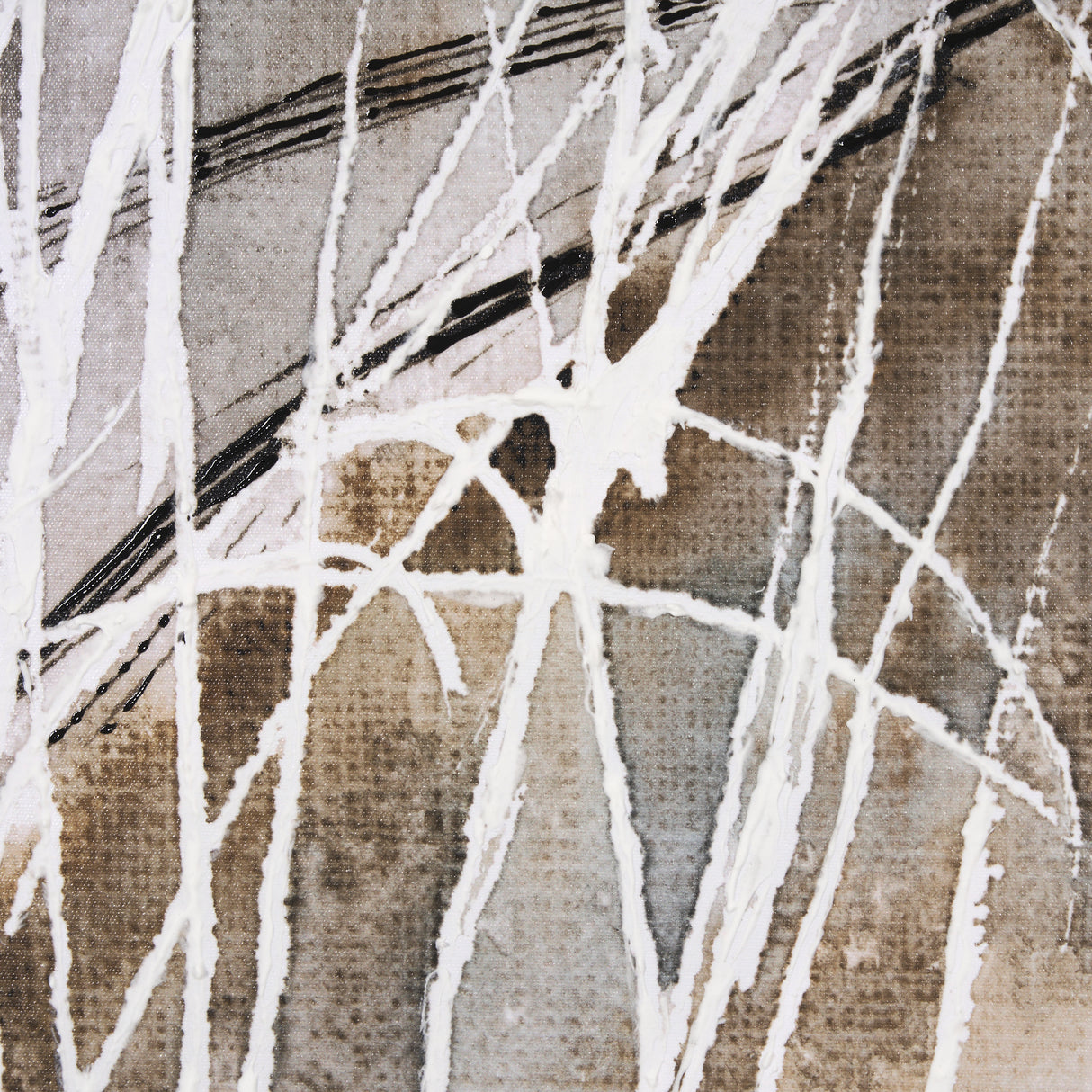 Blowing Grass II by Mercana Studio a Hand Embellished Textured Framed Art Print from Mercana - Luna Furniture