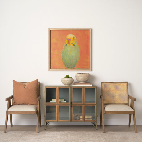 Bright Birds II by Roy Woodland a Hand Embellished Textured Framed Art Print from Mercana - Luna Furniture