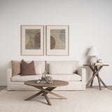 Hood 7.7L x 7.7W x 9.4H Bronze Geometric Ceramic Object from Mercana - Luna Furniture