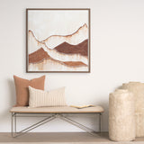 Red Rock View by Studio M a handmade Original Framed Artwork under Glass from Mercana - Luna Furniture