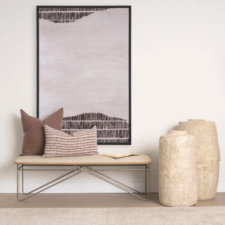 Delineation II by Mercana Studio a Hand Embelished Textured Framed Art Print from Mercana - Luna Furniture