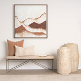 Camille 55.5L x 16.0W x 17.0H Cream Fabric Seat W/ Metal Frame Bench from Mercana - Luna Furniture