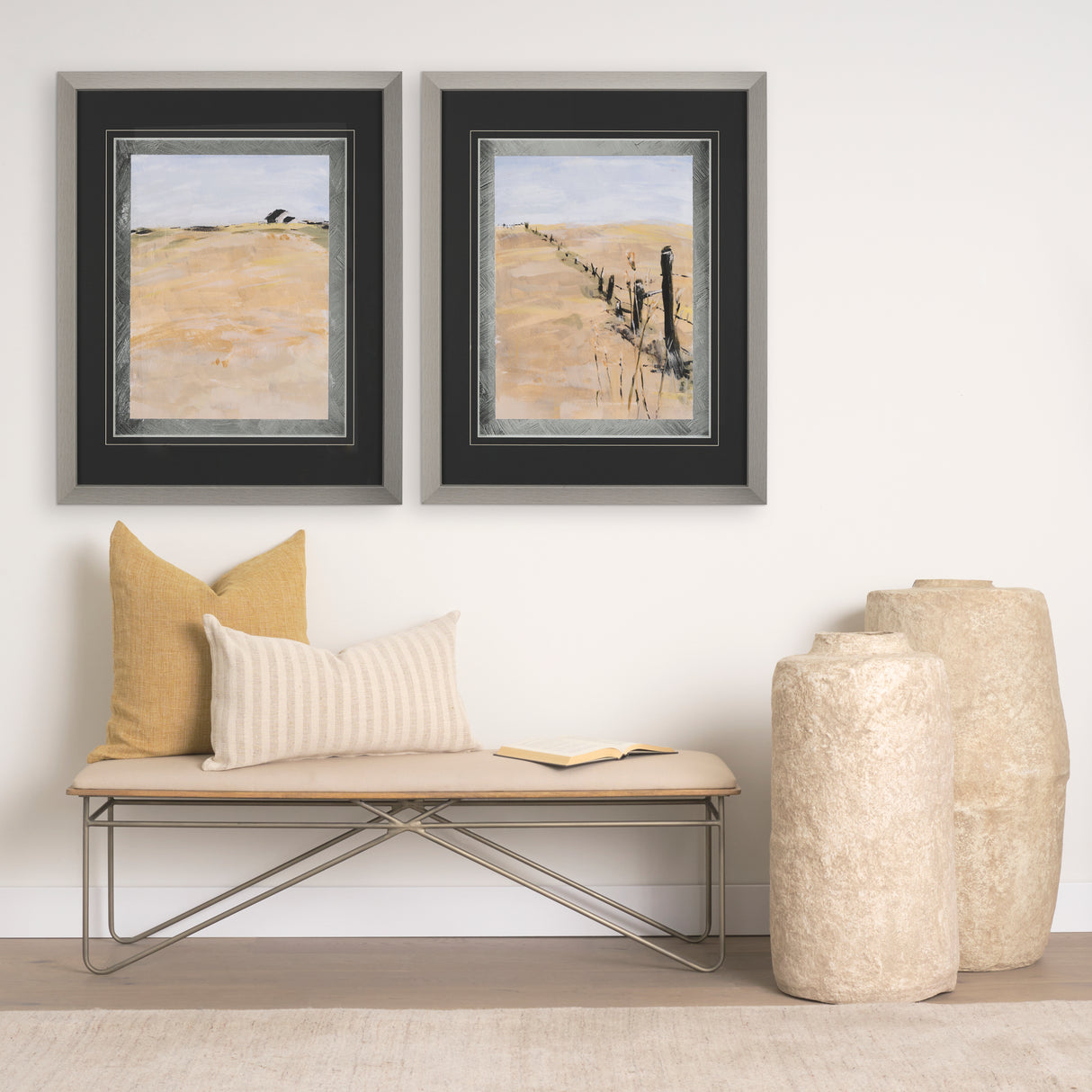 Jacklyn Mustard Linen Square Decorative Pillow Cover from Mercana - Luna Furniture