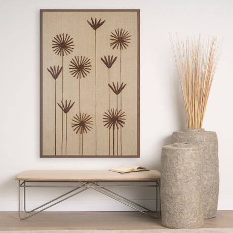 Spark II (Tan) by Mercana Studio a Hand Embellished Textured Framed Art Print from Mercana - Luna Furniture