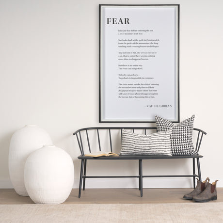 Fear by Mercana Studio a Hand Embellished Textured Framed Art Photograph Matted under Glass from Mercana - Luna Furniture