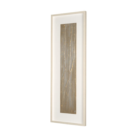 Taupe Expression by Studio M a handmade Original Framed 3D Textured Artwork under Glass from Mercana - Luna Furniture