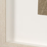 Taupe Expression by Studio M a handmade Original Framed 3D Textured Artwork under Glass from Mercana - Luna Furniture