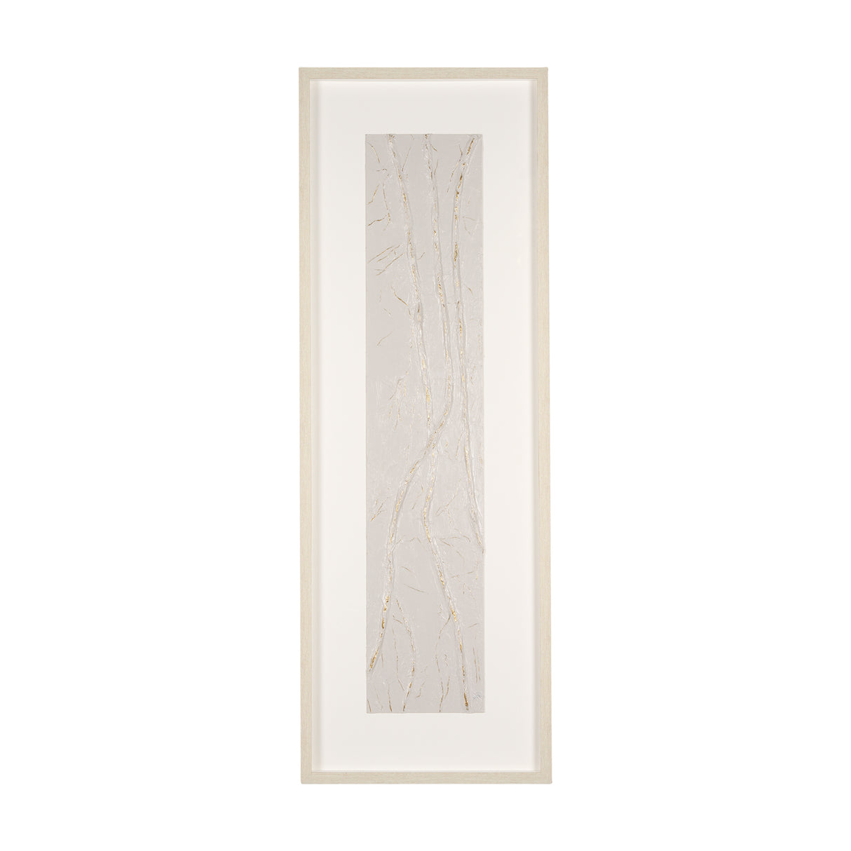 Whitewashed Expression by Studio M a handmade Original Framed Artwork under Glass from Mercana - Luna Furniture