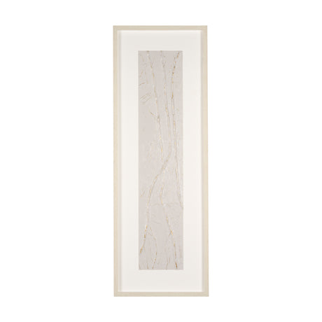 Whitewashed Expression by Studio M a handmade Original Framed Artwork under Glass from Mercana - Luna Furniture
