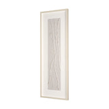 Whitewashed Expression by Studio M a handmade Original Framed Artwork under Glass from Mercana - Luna Furniture