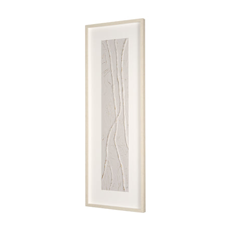 Whitewashed Expression by Studio M a handmade Original Framed Artwork under Glass from Mercana - Luna Furniture