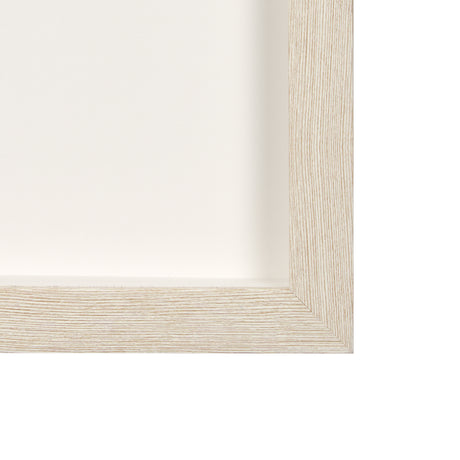 Whitewashed Expression by Studio M a handmade Original Framed Artwork under Glass from Mercana - Luna Furniture