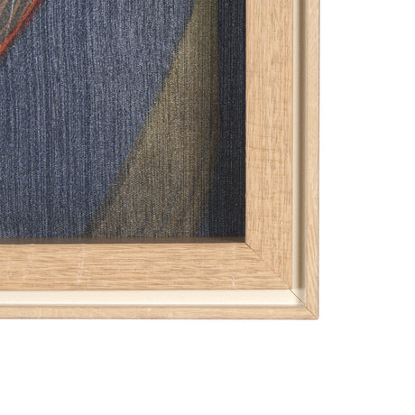 Flower Portrait II (TULIP) by Mercana Studio a Hand Embellished Textured Framed Art Print from Mercana - Luna Furniture