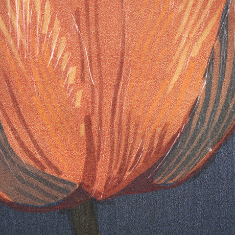 Flower Portrait II (TULIP) by Mercana Studio a Hand Embellished Textured Framed Art Print from Mercana - Luna Furniture