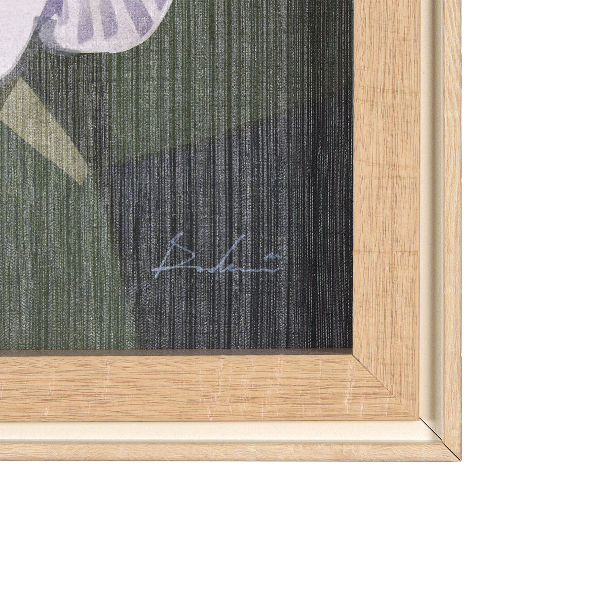 Flower Portrait V (PEONY) by Mercana Studio a Hand Embellished Textured Framed Art Print from Mercana - Luna Furniture