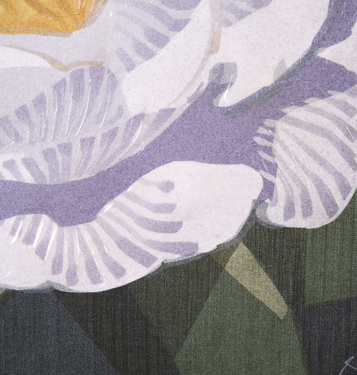Flower Portrait V (PEONY) by Mercana Studio a Hand Embellished Textured Framed Art Print from Mercana - Luna Furniture
