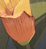 Flower Portrait VIII (CALLA LILY) by Mercana Studio a Hand Embellished Textured Framed Art Print from Mercana - Luna Furniture