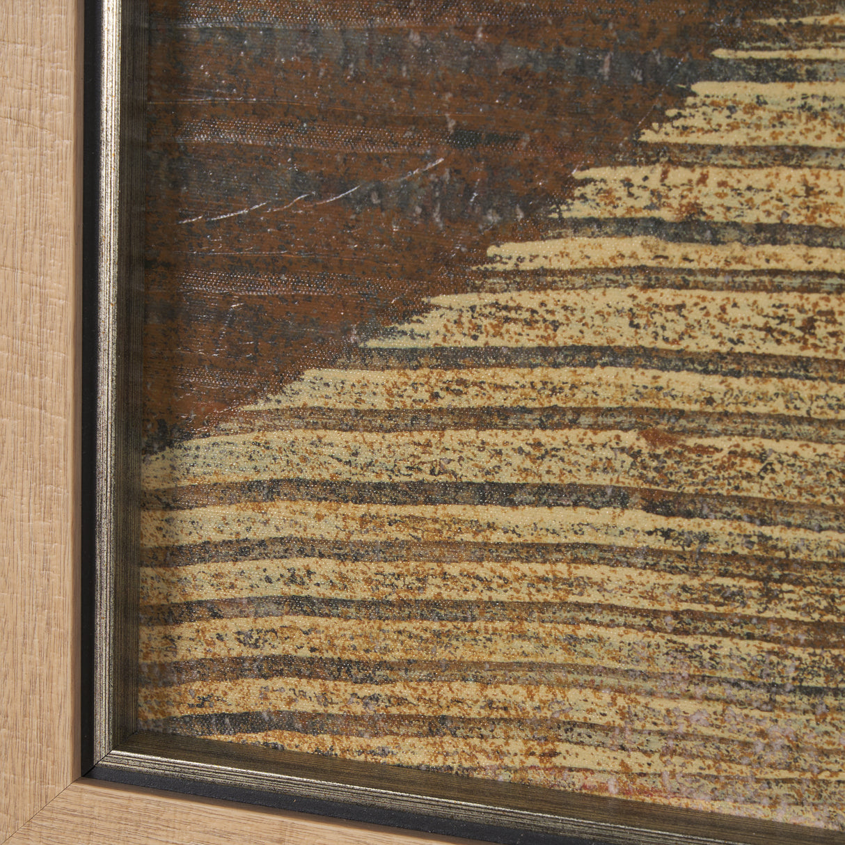 Solar Wind I by Mercana Studio a Hand Embellished Textured Framed Art Print from Mercana - Luna Furniture