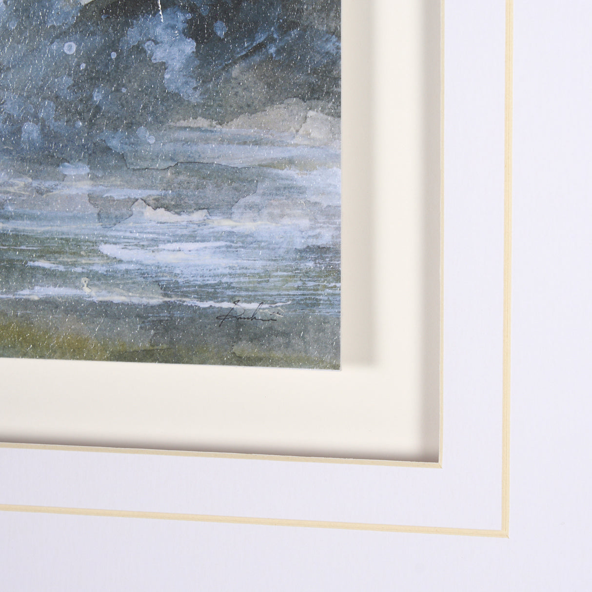 Spring Light III by Mercana Studio a Hand Embelished Textured Framed Art Print Matted under Glass from Mercana - Luna Furniture