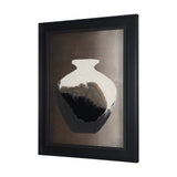 Unearthed Vessel I by Studio M a handmade Original Framed Artwork under Glass from Mercana - Luna Furniture