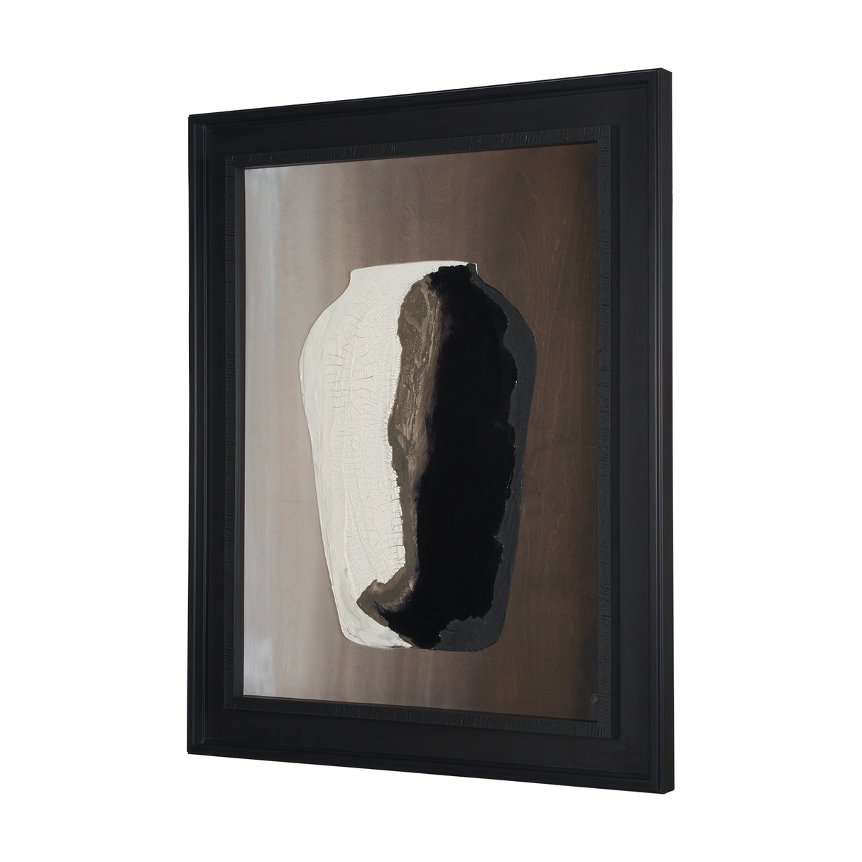 Unearthed Vessel II by Studio M a handmade Original Framed Artwork under Glass from Mercana - Luna Furniture
